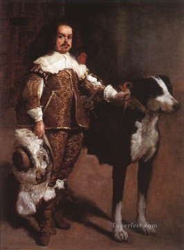  diego Pintura al %C3%B3leo - Enano de la corte Don Antonio el Inglés retrato Diego Velázquez